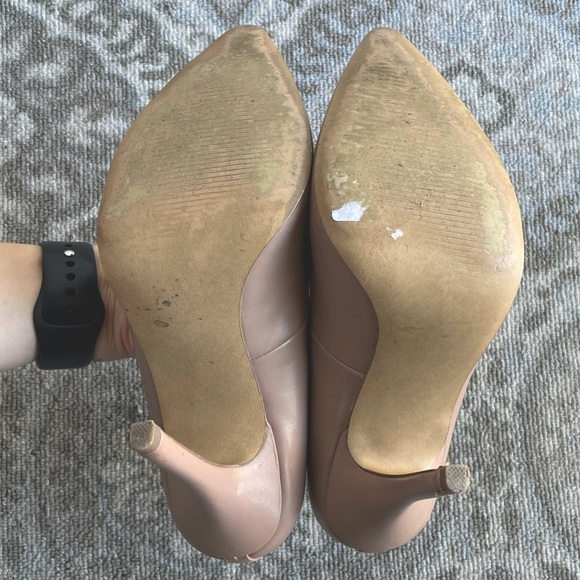 Steve Madden Blush Leather Heels - Picture 3 of 3